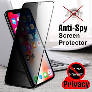 Magnetic Metal case with Privacy Screen Protector